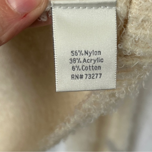 LC Lauren Conrad Neutral Polka Dot Cream Sweater - Picture 3 of 4